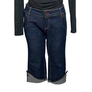 RANK Denim Jean Capri Peddle Pushers Size 11